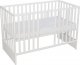 ATB Meble Łóżeczko niemowlęce 120x60 z szufladą LUX 3