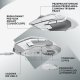 Mysz Logitech G502 X Lightspeed  (910-006189) 4