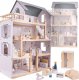 Kontext Domek dla lalek drewniany + mebelki 80cm 11