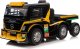 Lean Cars Auto Na Akumulator Mercedes + Naczepa XMX622B Zółty LCD 13