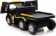 Lean Cars Auto Na Akumulator Mercedes + Naczepa XMX622B Zółty LCD 4