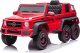 Lean Cars Auto Na Akumulator Mercedes Benz G63 6X6 Czerwony 2