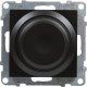 Legrand SUNO - Ściemniacz obrotowy - 240 V~ - 50 Hz - 5 - 75 W ( 10 lamp maks.) dla lamp LED z opcją ściemniania - bez zacisku neutralnego, Czarny - Legrand 721479 himp 2
