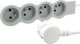 Legrand Przedłużacz 4X2P+Z 1.5M-B/S Legrand 049475 himp 5