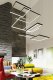 Lampa wisząca Thoro Żyrandol NELYA L czarny LED 3000K himp 7