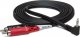 Kabel Hosa Jack 3.5mm - RCA (Cinch) x2 1.83m czarny (CMR-206R) 1