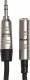 Kabel Hosa Jack 3.5mm - Jack 3.5mm 3m czarny (HXMM-010) 1