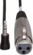 Kabel Hosa Jack 3.5mm - XLR 0.3m srebrny (XVM-101F) 3