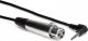 Kabel Hosa Jack 3.5mm - XLR 3m srebrny (XVM-110F) 1