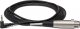 Kabel Hosa Jack 3.5mm - XLR 3m srebrny (XVM-110F) 3