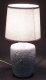 Lampa stołowa Art-Pol Lampa stołowa szara ceramiczna H: 32 cm 6
