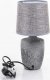 Lampa stołowa Art-Pol Lampa stołowa szara ceramiczna H: 32 cm 8