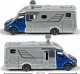 Majorette MAJORETTE Grand Hymer B-Class Kamper 19cm 6