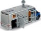 Majorette MAJORETTE Grand Hymer B-Class Kamper 19cm 8