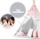 Nukido Namiot tipi dla dzieci z girlandą i światełkami - różowy 9
