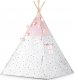 Nukido Namiot tipi dla dzieci z girlandą i światełkami - różowy 11