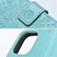 Techonic Kabura Forcell MEZZO Book do XIAOMI Redmi NOTE 11 / 11S mandala zielony 7