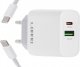 Ładowarka L-BRNO Ładowarka sieciowa szybkie ładowanie 18W + kabel type-c 3