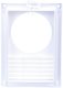 AWENTA Kratka wentylacyjna Awenta T98 140x210mm OKAP fi120mm biała 1