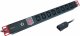 Techly Techly Listwa Zasilająca Rack 1U 8x Gniazdo C13 Kabel C14 do UPS 2m 1