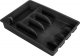 Vilde Organizer na sztućce przybory wkład do szuflady czarny 5 przegródek 36x25,5x6 cm 2