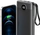 Powerbank Techonic Bateria zewnętrzna (POWER BANK) VEGER C10 - 10 000mAh (Micro + Typ C + Lightning 8-pin) czarny 3