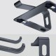 Crong Crong AluBench - Ergonomiczna podstawka pod laptopa z aluminium (grafitowy) 2
