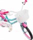 Verso Rower dziecięcy Verso Bella 16" turquoise-pink 8,5" 2