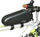 Sakwa Rowerowa Torba Na Rower Na Ramę Wodoodporna czarna 13