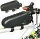 Sakwa Rowerowa Torba Na Rower Na Ramę Wodoodporna czarna 14
