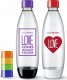 Saturator Sodastream BUTELKI DO SATURATORA SODASTREAM 2x 1L LOVE COLORS 1