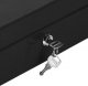 Springos Kasetka na pieniądze 30x24x9 cm metalowy sejf pudełko czarne UNIWERSALNY 8