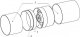 AWENTA Wentylator kanałowy Wka fi125 154m3/h 17W 230V biały Awenta WKA125 2