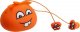 Słuchawka Techonic Zestaw słuchawkowy / słuchawki JELLIE MONSTER Orange YLFS-01 pomarańczowy 1