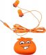 Słuchawka Techonic Zestaw słuchawkowy / słuchawki JELLIE MONSTER Orange YLFS-01 pomarańczowy 2