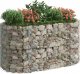 vidaXL vidaXL Podwyższona donica gabionowa galwanizowane żelazo 200x100x100cm 3