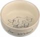 Trixie MISKI CERAMICZNE DLA KOTA Thanks for Service, 0.3 l/o 11 cm 2
