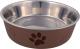 Trixie MISKA METALOWA Z PLASTIKOWĄ POWŁOKĄ 1.4l 21cm 1