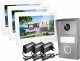 Hikvision Wideodomofon Hikvision DS-KIS101-P 1x Panel zewnętrzny 3x Monitor 1