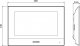 Hikvision Wideodomofon IP DS-KIS604-S dwa monitory i panel z czytnikiem zbliżeniowym Hikvision 6