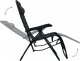 Elior Czarne składane krzesło tarasowe  Rovan 8