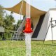 Redcliffs Prysznic kempingowy turystyczny solarny czarny 15 l 7