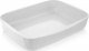 Orion Naczynie forma do zapiekania porcelanowa biała 30,5x24,5x5,5 cm 2,2 l 1