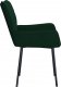 vidaXL vidaXL Krzesła stołowe, 2 szt., ciemnozielone, obite aksamitem 5