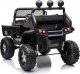 Lean Cars Pojazd na Akumulator Mercedes Unimog S Czarny 7