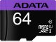 Karta ADATA Premier MicroSDXC 64 GB Class 10 UHS-I/U1  (AUSDX64GUICL10-PA1) 1