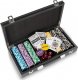 Tuin Zestaw pokerowy Texas Holdem Black Jack i żetony laserowe 1