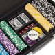 Tuin Zestaw pokerowy Texas Holdem Black Jack i żetony laserowe 2