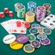 Tuin Zestaw pokerowy Texas Holdem Black Jack i żetony laserowe 4