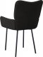 vidaXL vidaXL Krzesła stołowe, 2 szt., czarne, obite aksamitem 6
